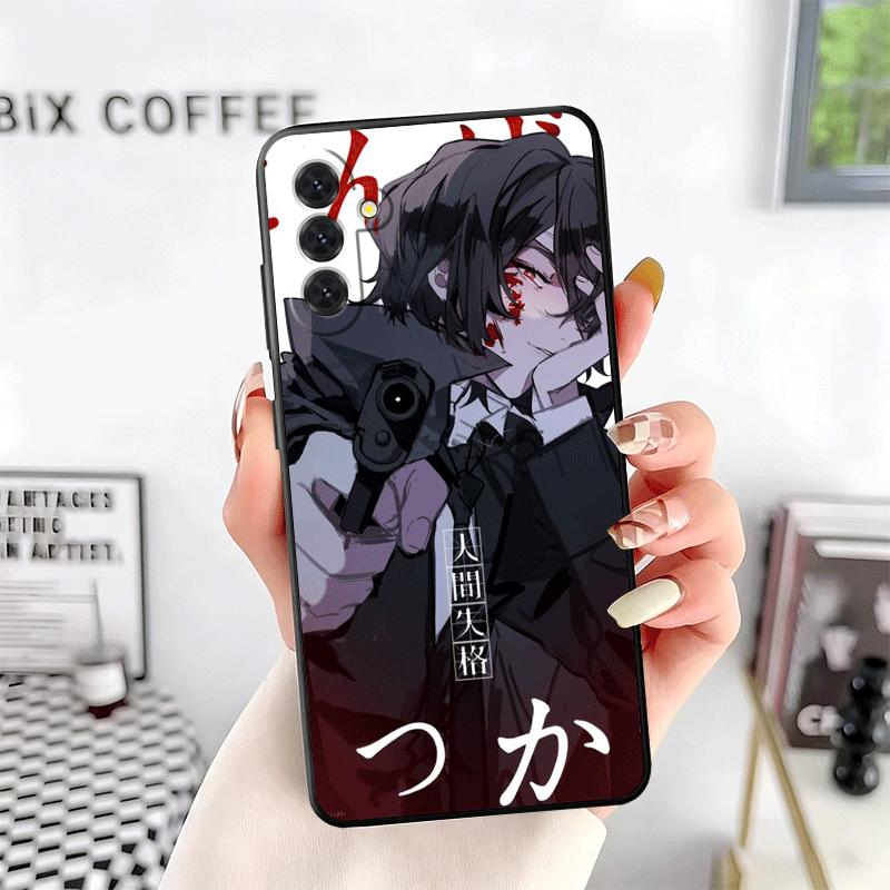 Bungo Stray Dogs Dazai Soft Phone Case for Samsung A17 A37 A57 A16 A26 A36 A56 A15 A25 A35 A55 A14 A24 A34 A54 A13 A23 A33 A53 A