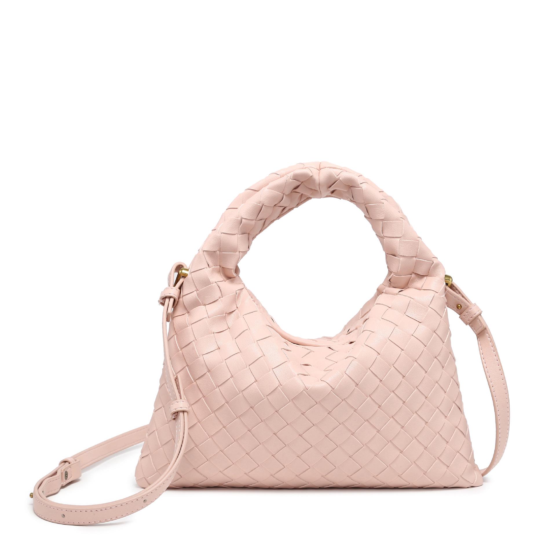 

Трендовая летняя плетеная сумка-тоут на плечо для женщин 2024 29x19x2 cm