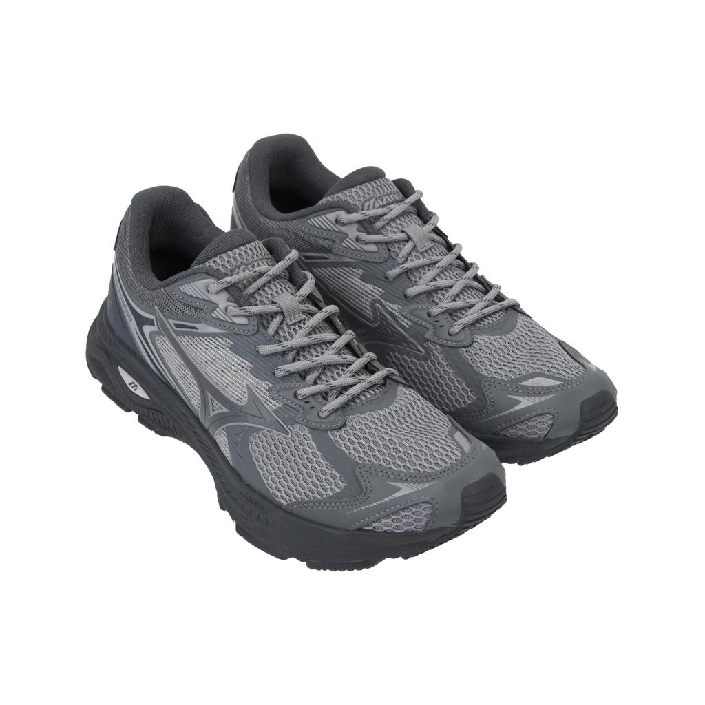 Mizuno Racer V2 Comfortable Versatile Non-Slip Breathable Durable Low-Top Running Shoes Unisex Sneaker Carbon-Gray D1GH250603