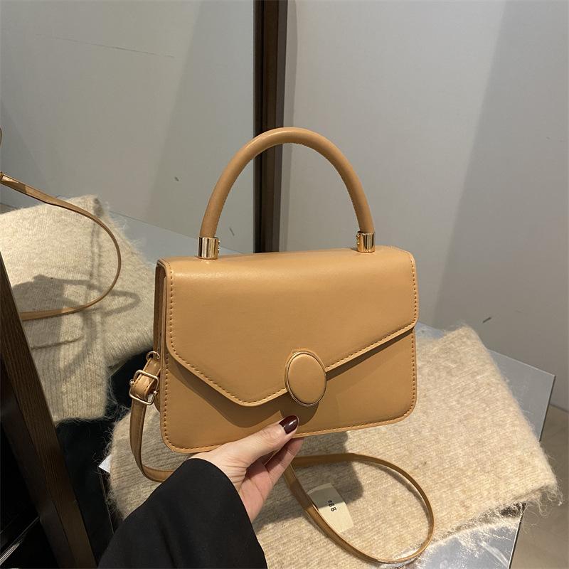 Women's Handbag 2025 Winter New Versatile Ins Solid Color Small Square Bag Women's Bag