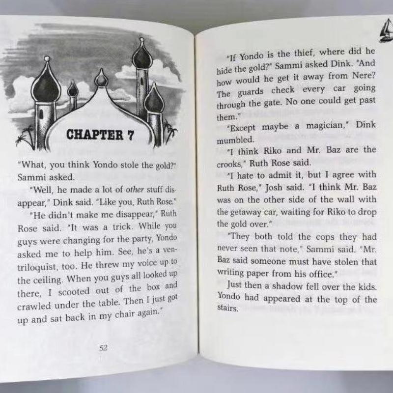 26 Libri/set Misteri dalla A alla Z Ron Roy Romanzi Investigativi per Bambini Ragionamento Romanzi per Bambini Romanzi a Capitoli Elementari Set di Libri Inglesi