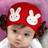 Cute Rabbit Animal Baby Girls Boys Woolen Yarn Knit Wig Hat Skull Cap Beanie