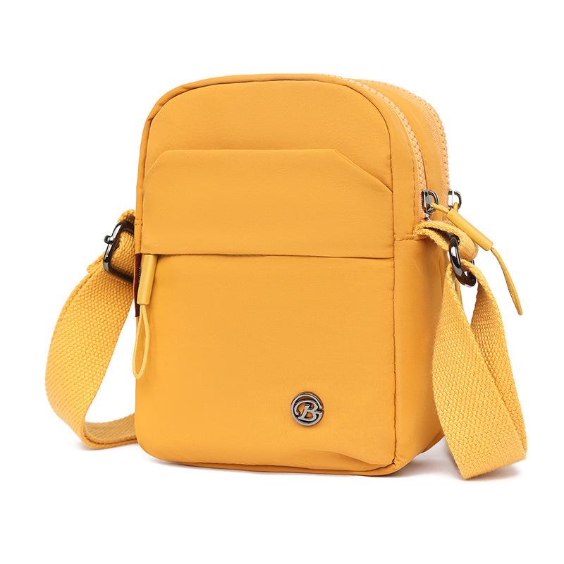 Mobile Phone Cross-body Bag, Casual layer Passport Small Bag, Women's Lightweight Bag