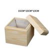 Customizable Wooden Keepsake Box with Soft Liner Perfect for Celebrations