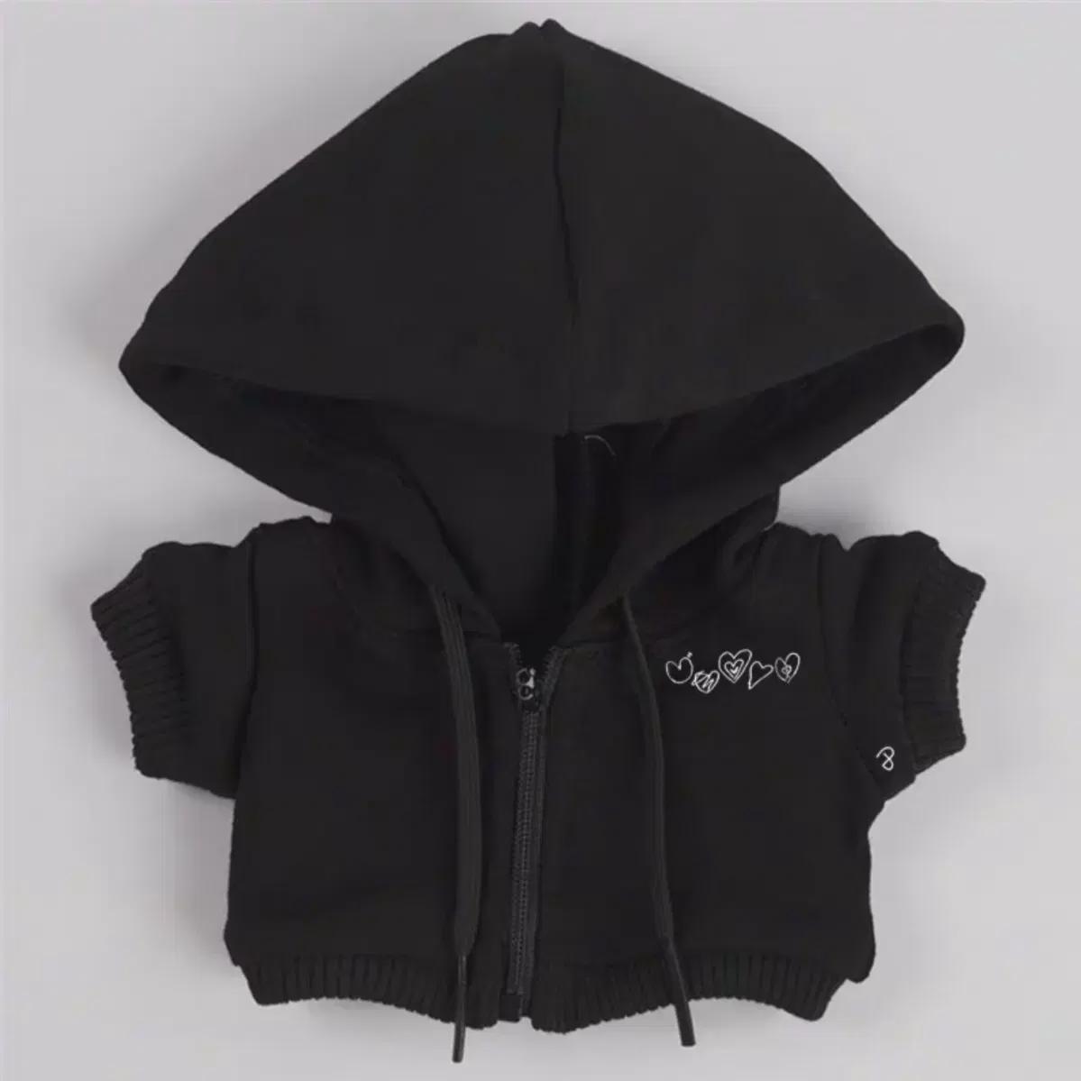 

Play 10cm Doll Clothes Play Hood Zip Up