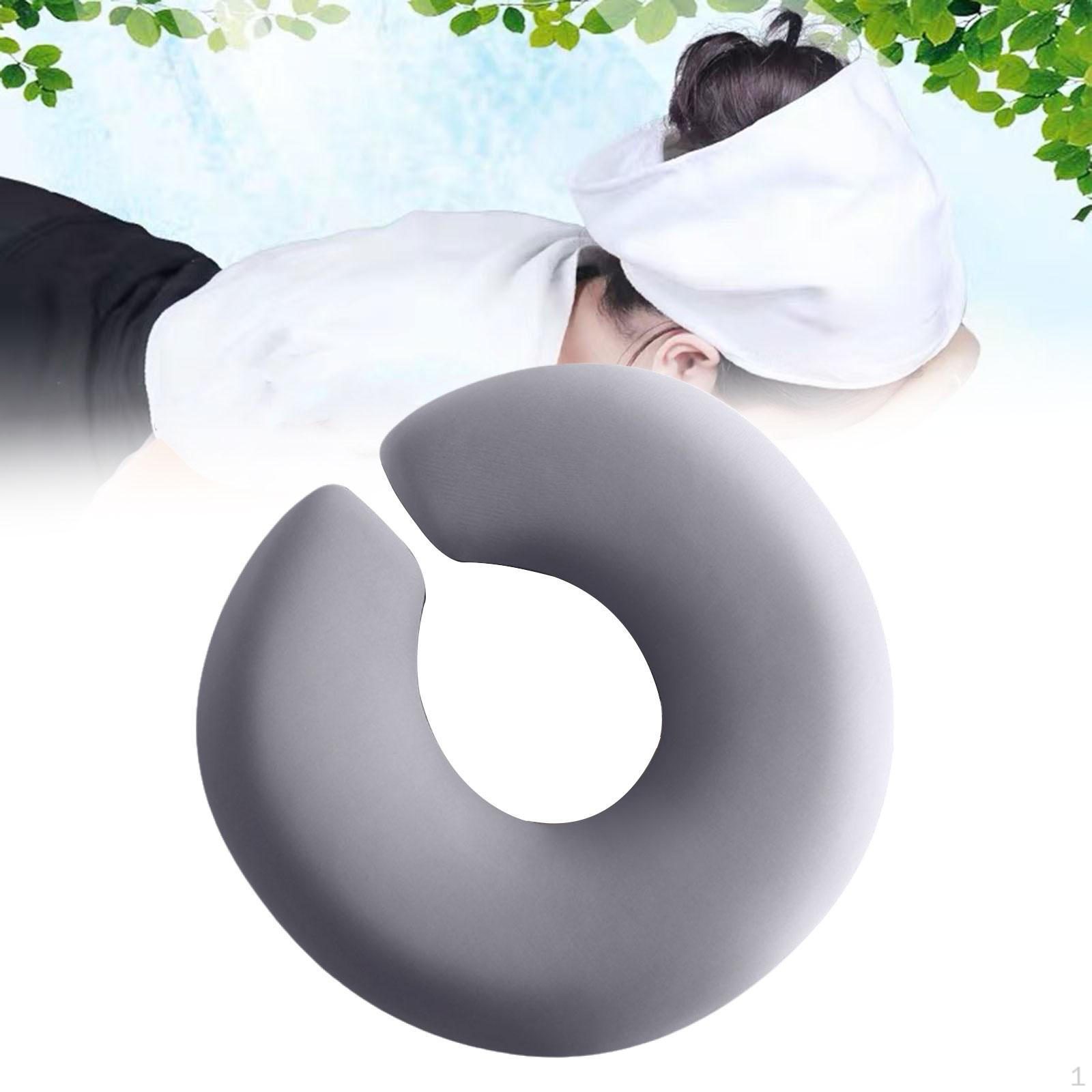 

Массажная подушка лицом вниз с эффектом памяти для домашнего использования светло-серый