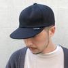 Basic Ench Cordura NYCO Flat Made with Japanese Cordura Fabric and Back Mod Coat One Size Fits and Cap, Satin, Hat, Cap, All, Black, Men's Women's