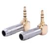 1/8" Jack 3.5 mm Audio Jacks Right Angle Earphone Adapter  for Headphones/Phone/PC/Laptop