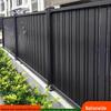 Aluminum Alloy Railing and Plastic Wood Fence for Villas and Gardens