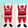 Climbing Christmas 42" Hanging Santa Claus Outdoor Window Party Xmas Decor Props