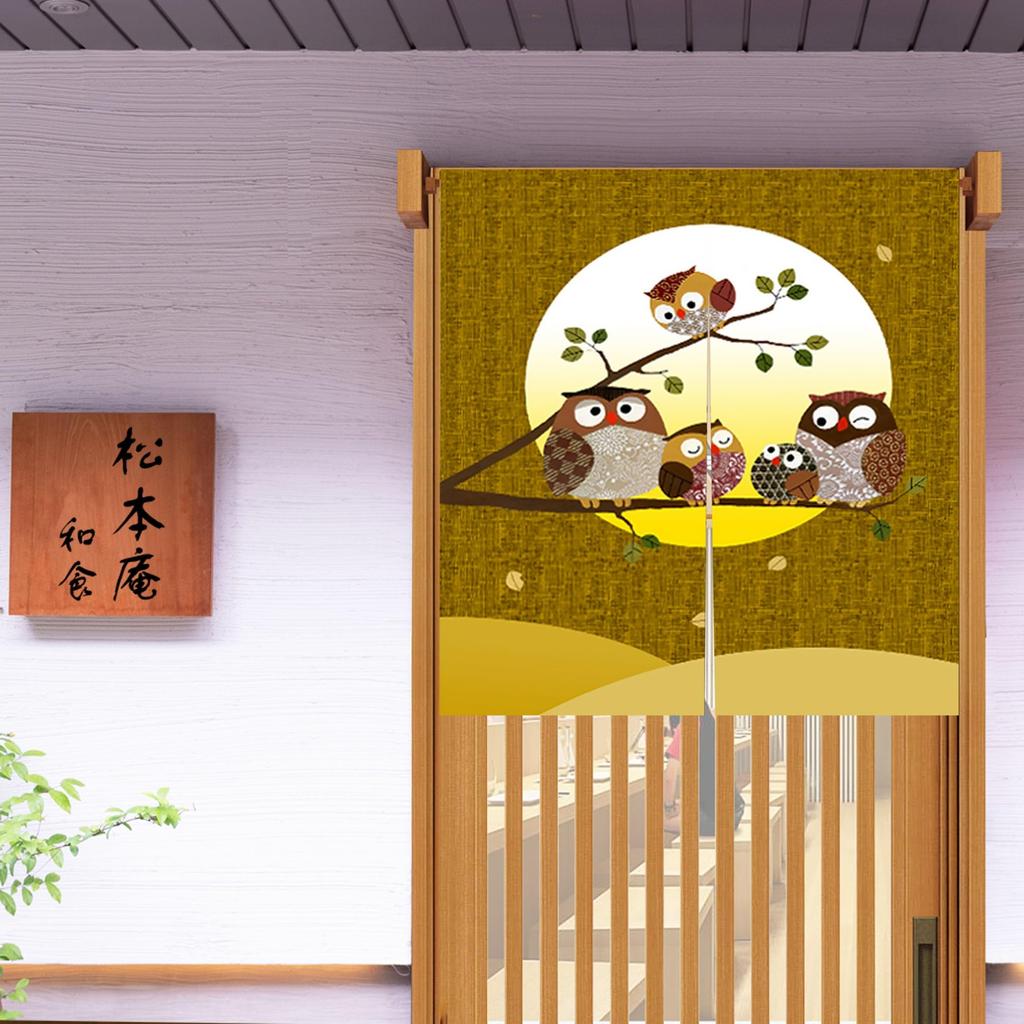 Stylish Noren Room Divider and Privacy for Hot and Customizable Door Curtain for Living and Shichifukurou Curtain, Curtain, Privacy, Entrances,