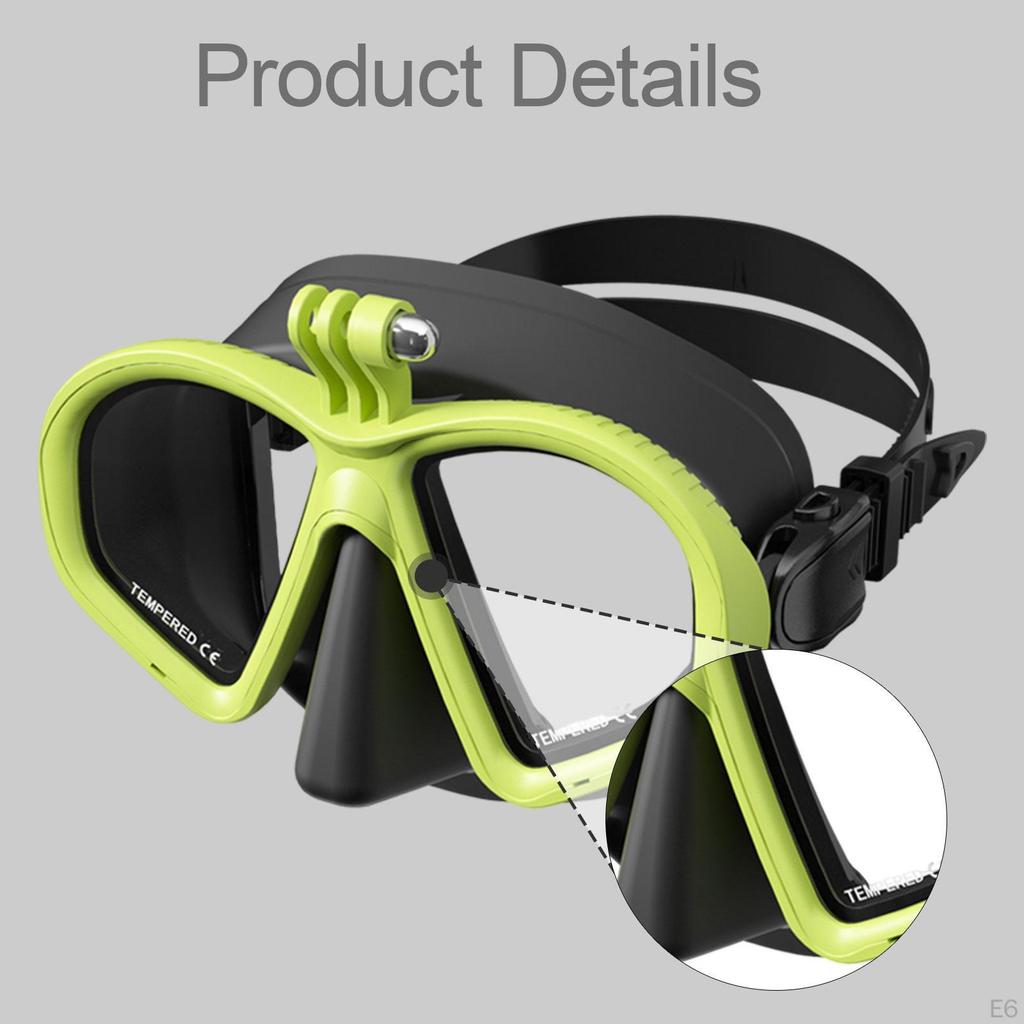 Adjustable Snorkel Gear with Diving Glasses for Aquatic Sports