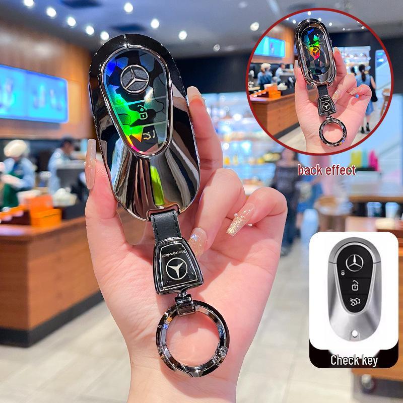 Husă cheie Mercedes-Benz pentru E-Class, C-Class, S-Class, GLB, GLC, GLE, GLA - Se potrivește E300L, C260L, A200L