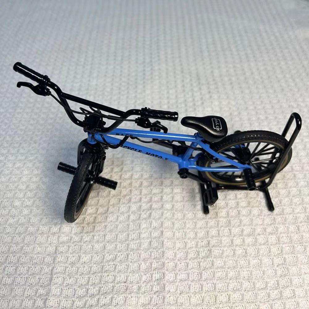 Parking Rack Bicycle Model Toy Stunt Bike Simulation Bike Birthday Gift Finger Mini Bike  Boys Gift