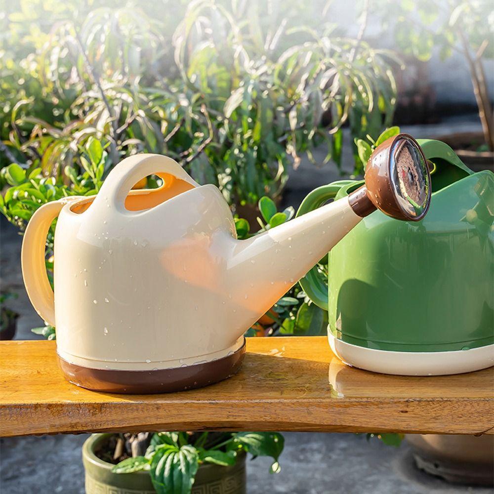 Long Nozzle Watering Pot Thickened Long Spout Kettle Sprinkler 4L Watering Can  Home