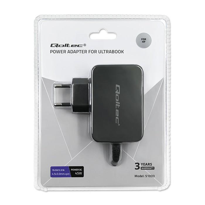 Napájecí adaptér pro ultrabook HP 45W