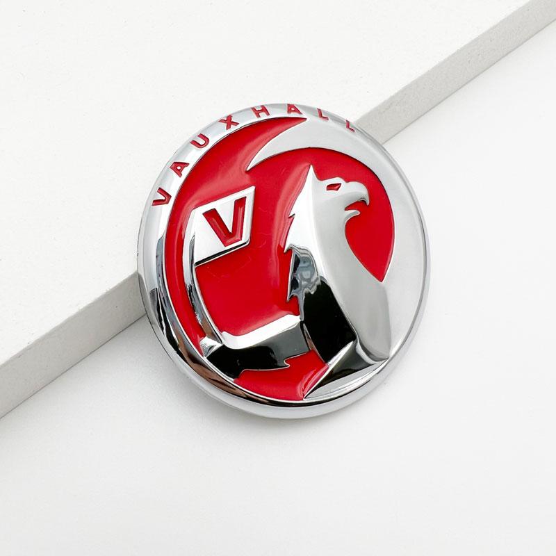 1Pc 3D Metal Vauxhall Logo Car Fender Emblem Rear Tail Trunk Badge Stickers For Corsa Mokka Astra Cascada Adam Insignia Meriva