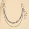 Metallic Punk-Pop Pants Chain Accessory; Hip Hop Style Denim Chain For Men and Women Present