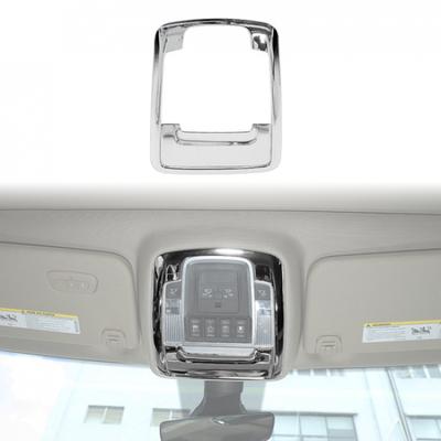 Chrome Interior Roof Reading Light Lamp Cover Trim Panel For Dodge Ram 1500 18+