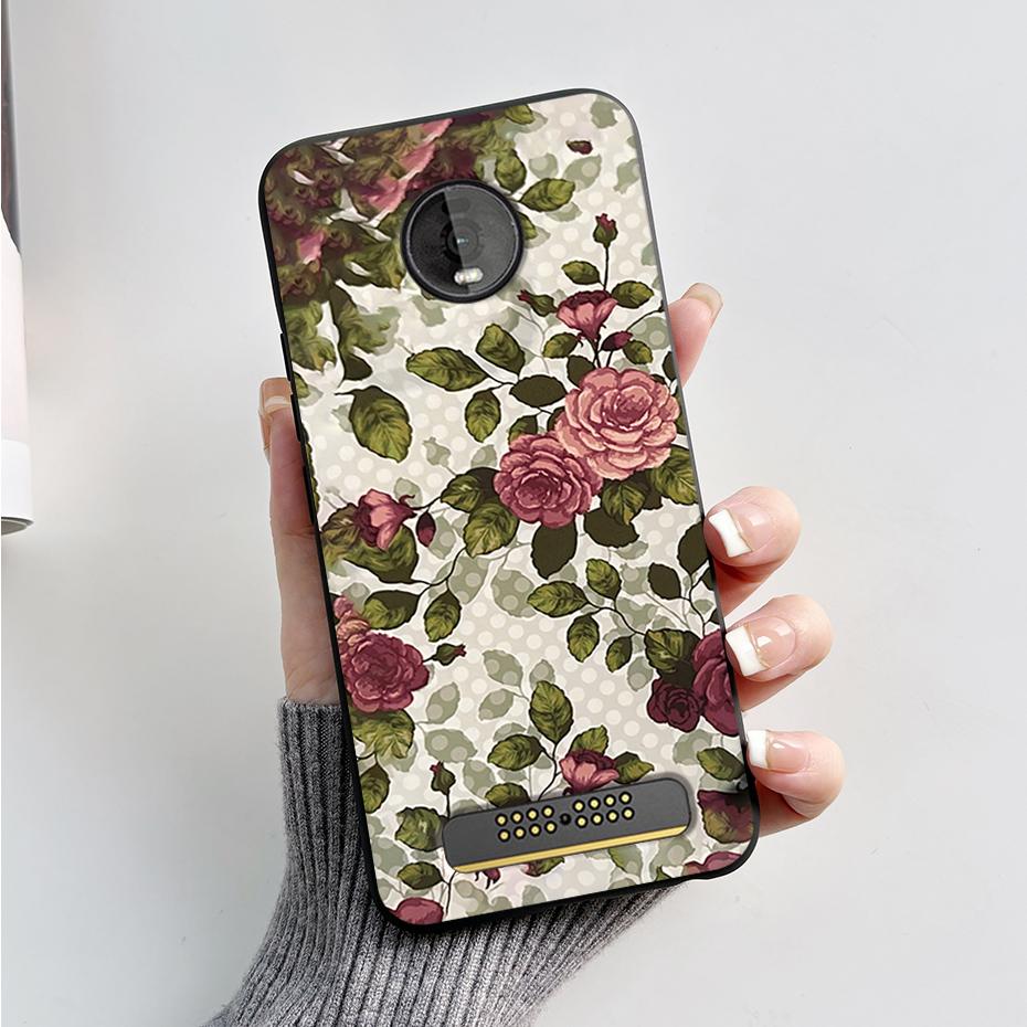 For Motorola Moto Z4 Z3 Play Case Cute Cartoon Soft Silicone TPU Cover Phone Case For Moto Z3 Z4 Play MotoZ4 Z4Play Z3Play Funda