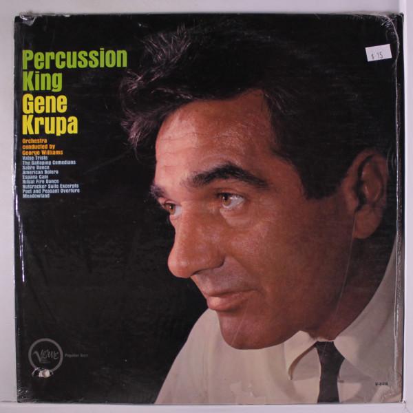 

LP Record GENE KRUPA - Percussion King V8414 VERVE 1961 US Jazz Used