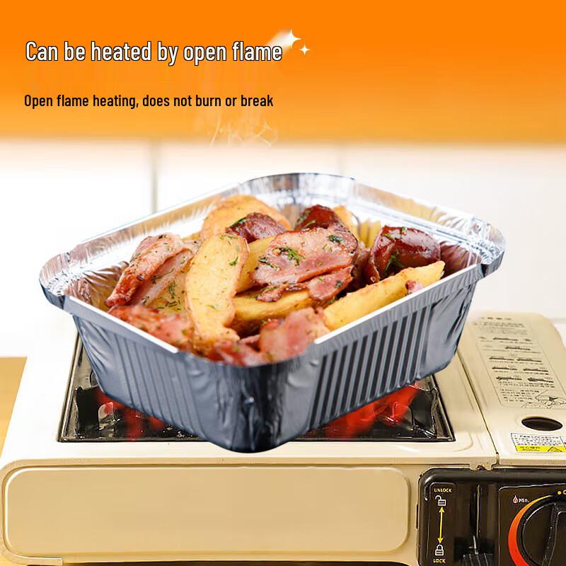 Chu Rong Disposable Aluminum Foil BBQ & Picnic Trays
