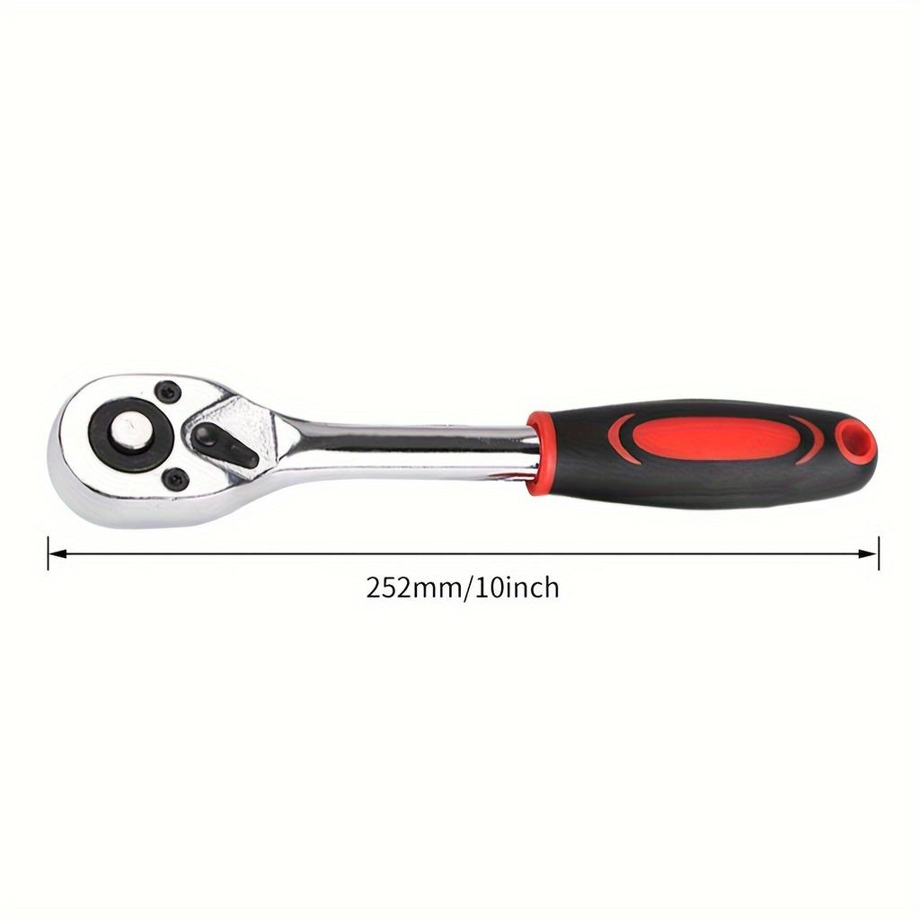 1/4" 3/8" 1/2"inch Ratchet Wrench 24 Teeth Extending Telescopic Ratchet Socket Wrench Tool Plate Ratchet Handle Wrench Tools