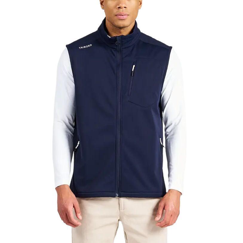 

DECATHLON TRIBORD Ветрозащитный Теплый Дышащий Жилет Мужской Темно-синий M