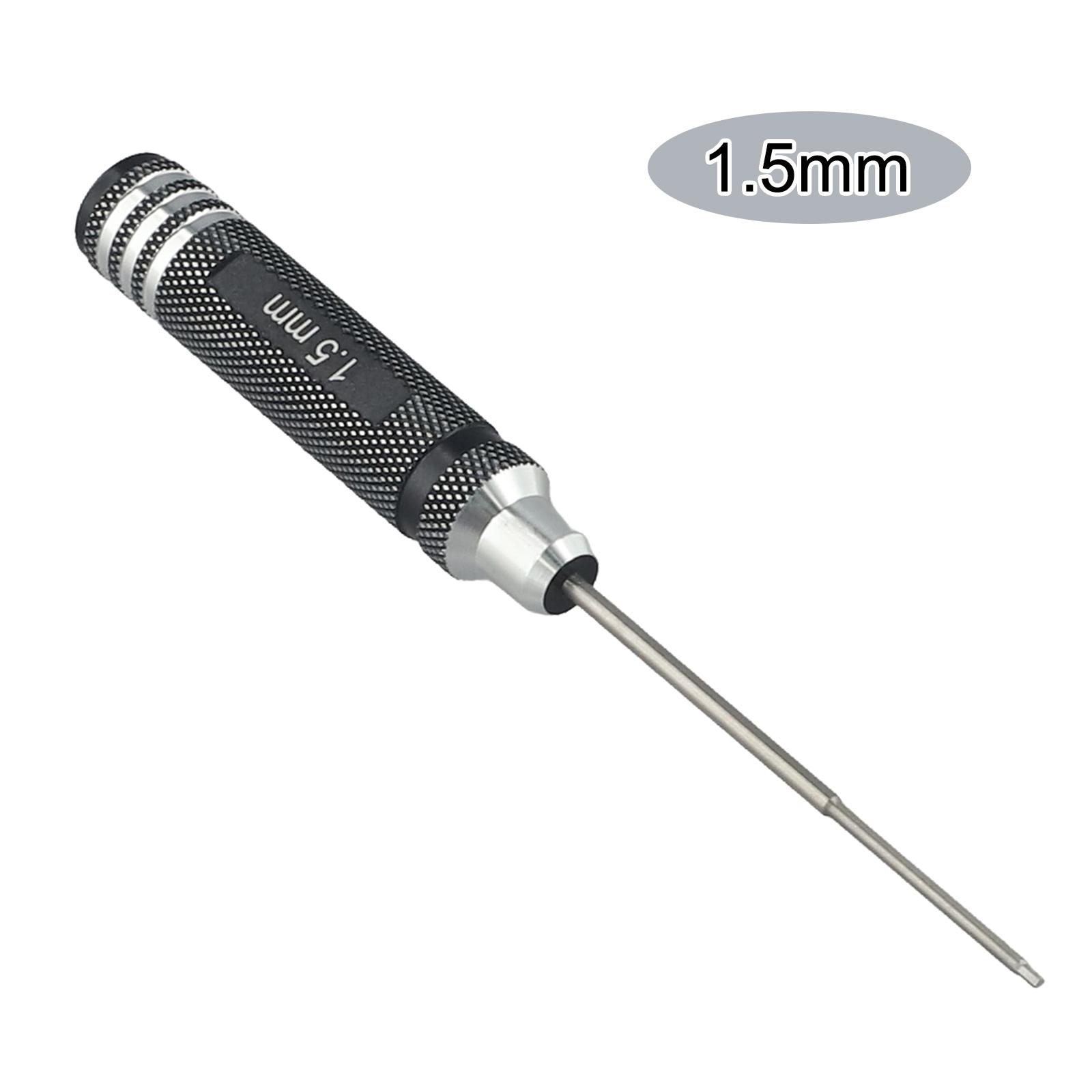 

1pc Steel Hexagon Wrench Screwdrivers Tools 0.9-3.0mm Sizes For RC Hobby Vehicles Drones And Precision Work