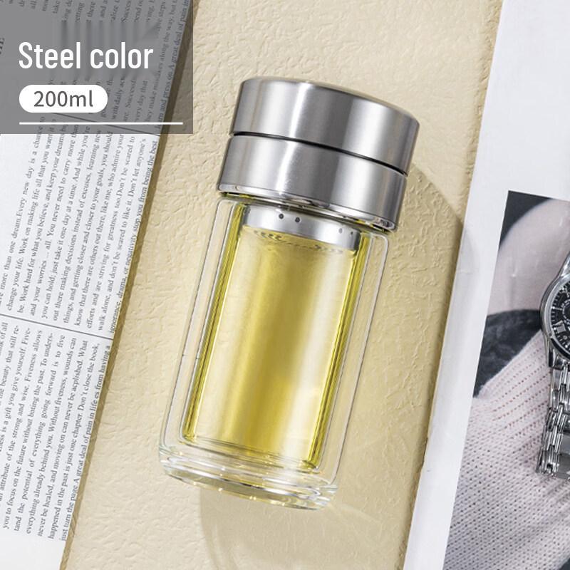 Double-Layer High-Temperature Glass Cup