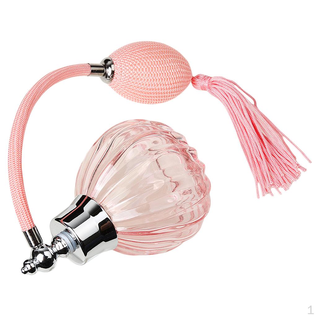 Collectible Glass Perfume Bottle with Long Spray Women Wedding Gift