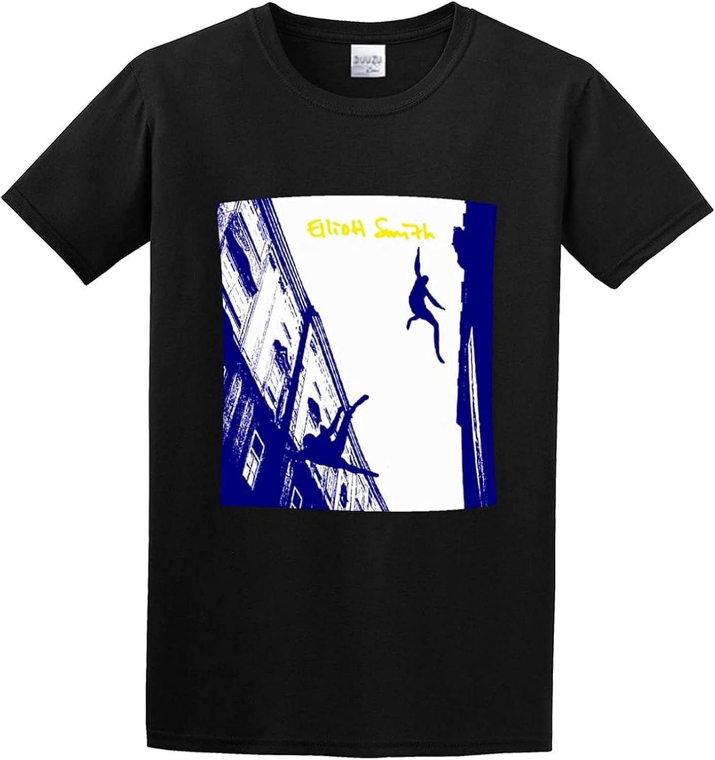 Elliott Smith Men s Classic Breathable T Shirt Black 3XL чёрный