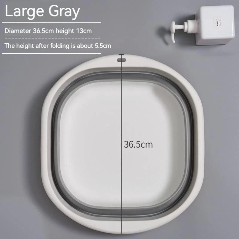 Faltbares Becken Tragbar Studentenwohnheim Baby Erwachsene Schwangere Frauen Reisebecken Badezimmer Küchenzubehör Waschbecken Faltbar