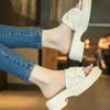 High-end summer wear cool slippers women's new platform casual beach sandals fashion flip-flops