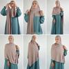 Bufanda de Jersey Elástico de Buena Puntada Hijab de Jersey Hijab Instantáneo Chales Musulmanes Lisos Proveedor Turbantes Pañuelos para la Cabeza Foulard Femme