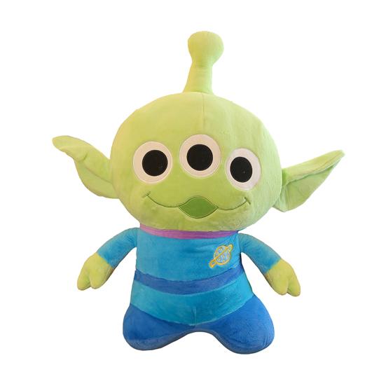 

21/35см Плюшевая игрушка «Инопланетяне» Пушистая Милая Трехглазый Монстр Кукла Плюшевая игрушка Реквизит для Рассказывания Историй Украшение Дома Полностью Набитая Кукла из Фильма Аниме 35cm