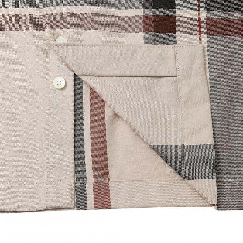 Daks Cotton Blend Super Big Check Regular Fit Shirt Dma1shcl101i1