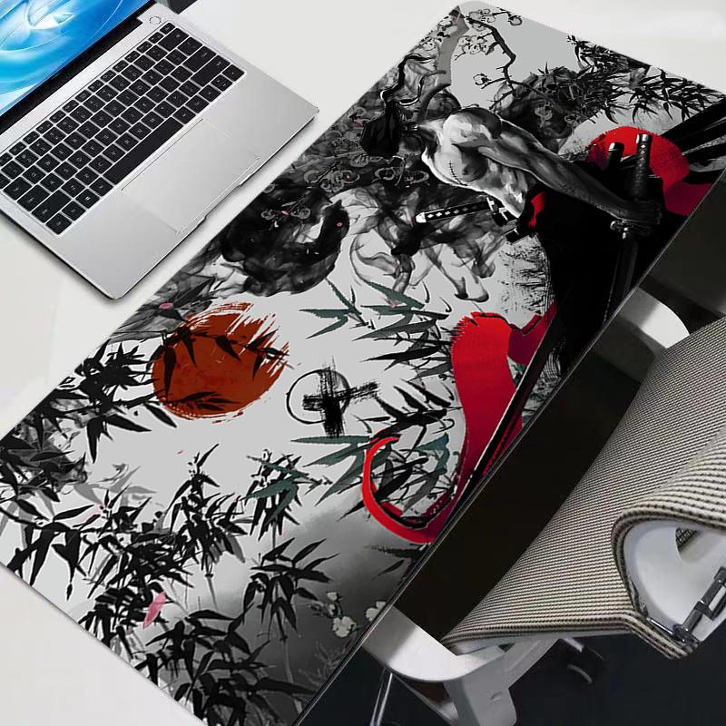 Anime Computer Mouse Pad One Piece Gamer Mouse Pads Large Gaming Mousepad XXL Desk Mause Pad Keyboard durable Mouse Carpet