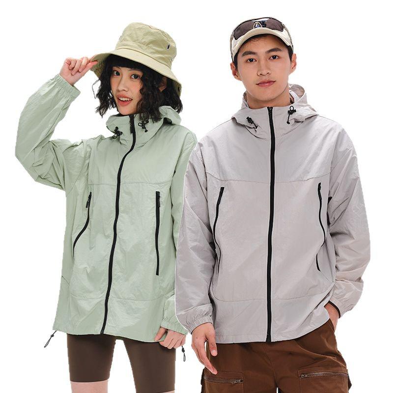 Customizable High-Quality Sun Protection Hooded Outdoor Workwear Set