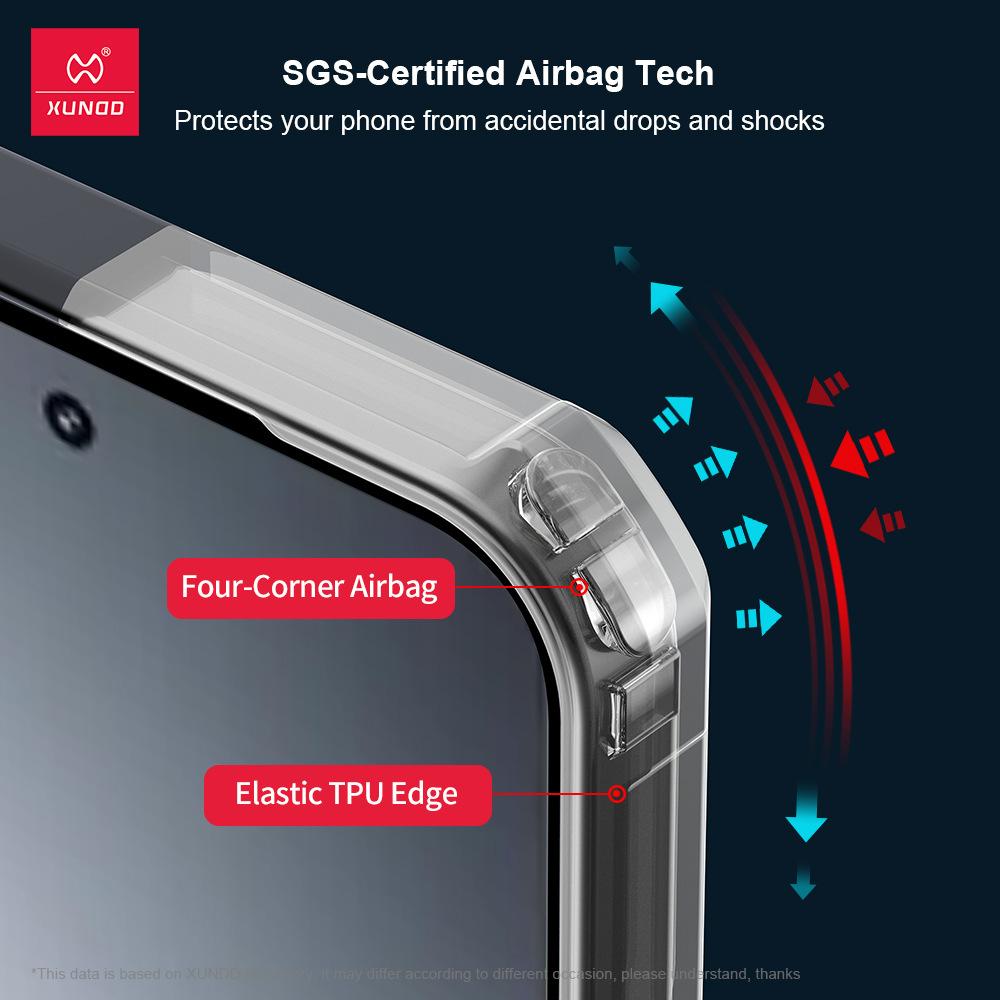 XUNDD For Xiaomi 15T Pro Case Mi 15 T Casing Transparent Phone Cover Airbag Shockproof Bumper Protective Cases