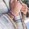 PIG & HEN (Women's) Easy Ed Bracelet - Royal Purple X Gold