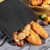 10pcs Black Kraft Paper Gift Bags with Handles Perfect for Retail Shopping, Party Favors, and Gift Packaging - Eco-Friendly Reusable Gift Totes