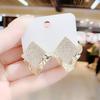 New Fashionable Diamond Earrings with Superb Charm, Unique Simplicity, and Internet Celebrity Earrings