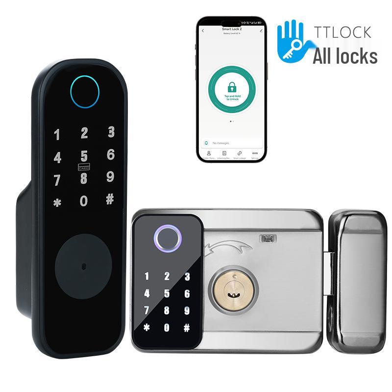 Iron Gate Smart Outdoor Lock: Fingerprint