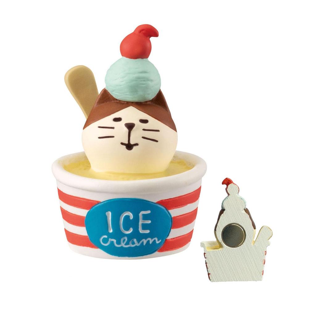 Japanese Cat Magnet: Cute Resin Sticker & Message Clip Toy for Refrigerator Decor