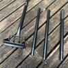 Strong Garden Tool With Pointed 4 Prong Head And Long Lasting Steel Build For Easy Plant Removal