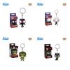 New FUNKO POP Classic FilmMarvel characters Spider-Man Thor The Hulk Toys Figures Collection Model Toy birthday Gifts Key Chain