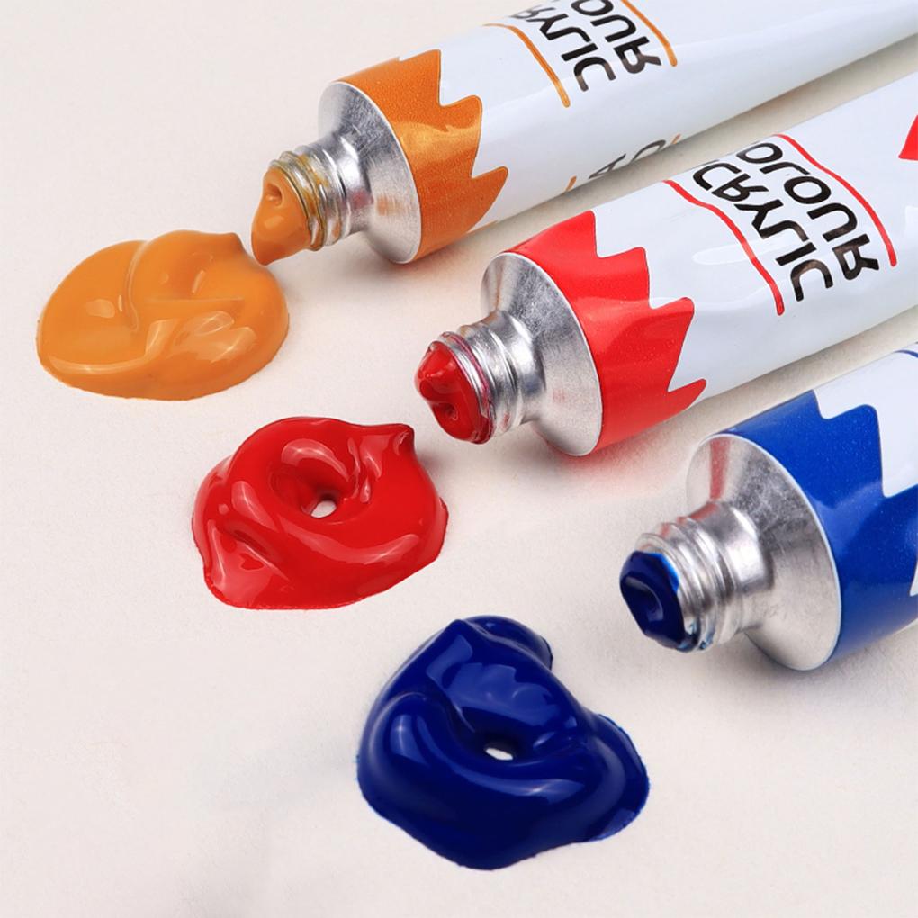 Art With Acrylic Paint Set 24 Rich And Lustrous Colors Creative Paints Kits