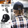 47BRAND Low Chicago White Sox Größe F [B-MVP06WBV-HM] Kappe, Kollaboration, Schwarz, MLB, Authentisch, (01) Schwarz,