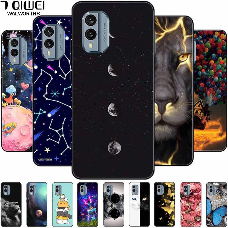Soft Case for Nokia X30 5G NokiaX30 Cover Fashion Wolf TPU Silicone Fundas Capa For Nokia X30 5G Case X 30 NFC Protective Lion